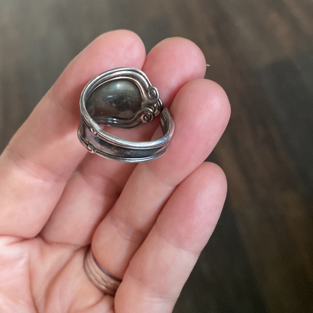 Sterling Silver Spoon Ring (Adjustable). Cricket … - image 4